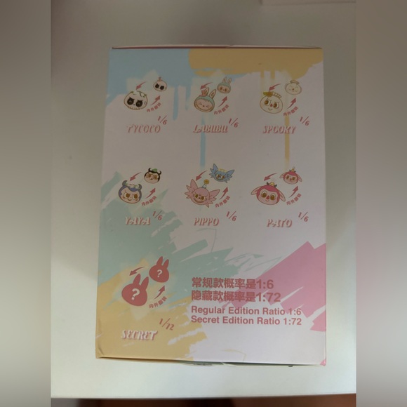 AUTHENTIC PopMart The Monsters Labubu Reversible Plush Toy Blind Box Bag pendant - Picture 2 of 4